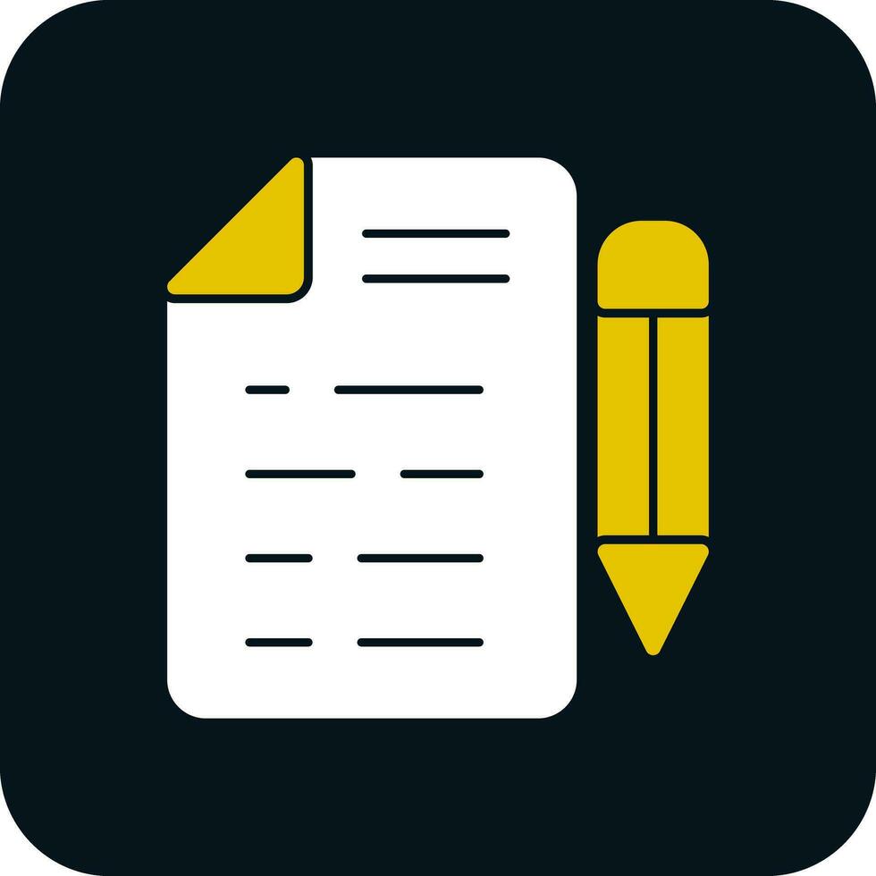 Contract Vector Icon Design