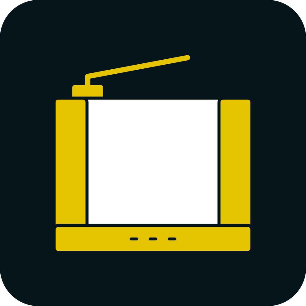 diseño de icono de vector de televisión