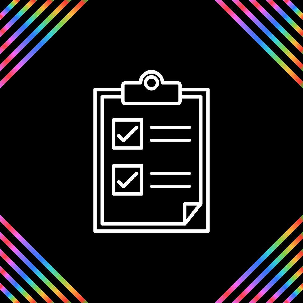 To Do List Vector Icon