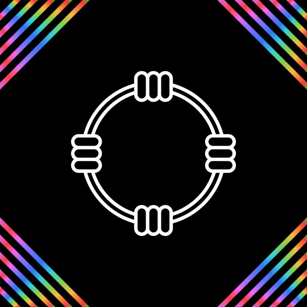 Hula Hoop Vector Icon