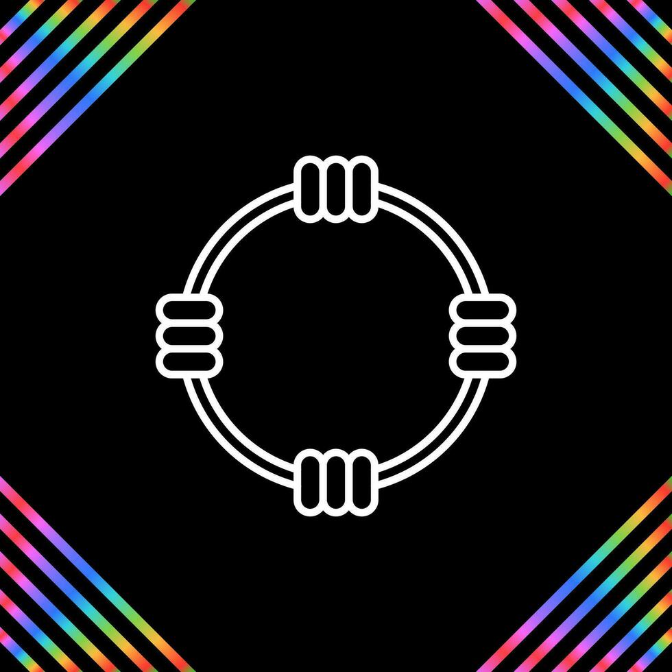 Hula Hoop Vector Icon