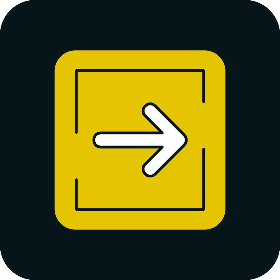 Right Arrow Vector Icon Design