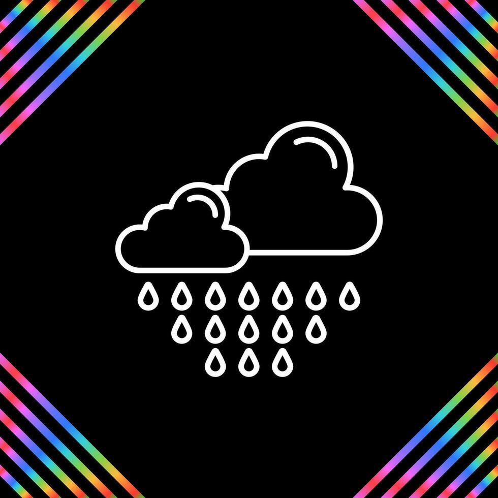 Rain Vector Icon