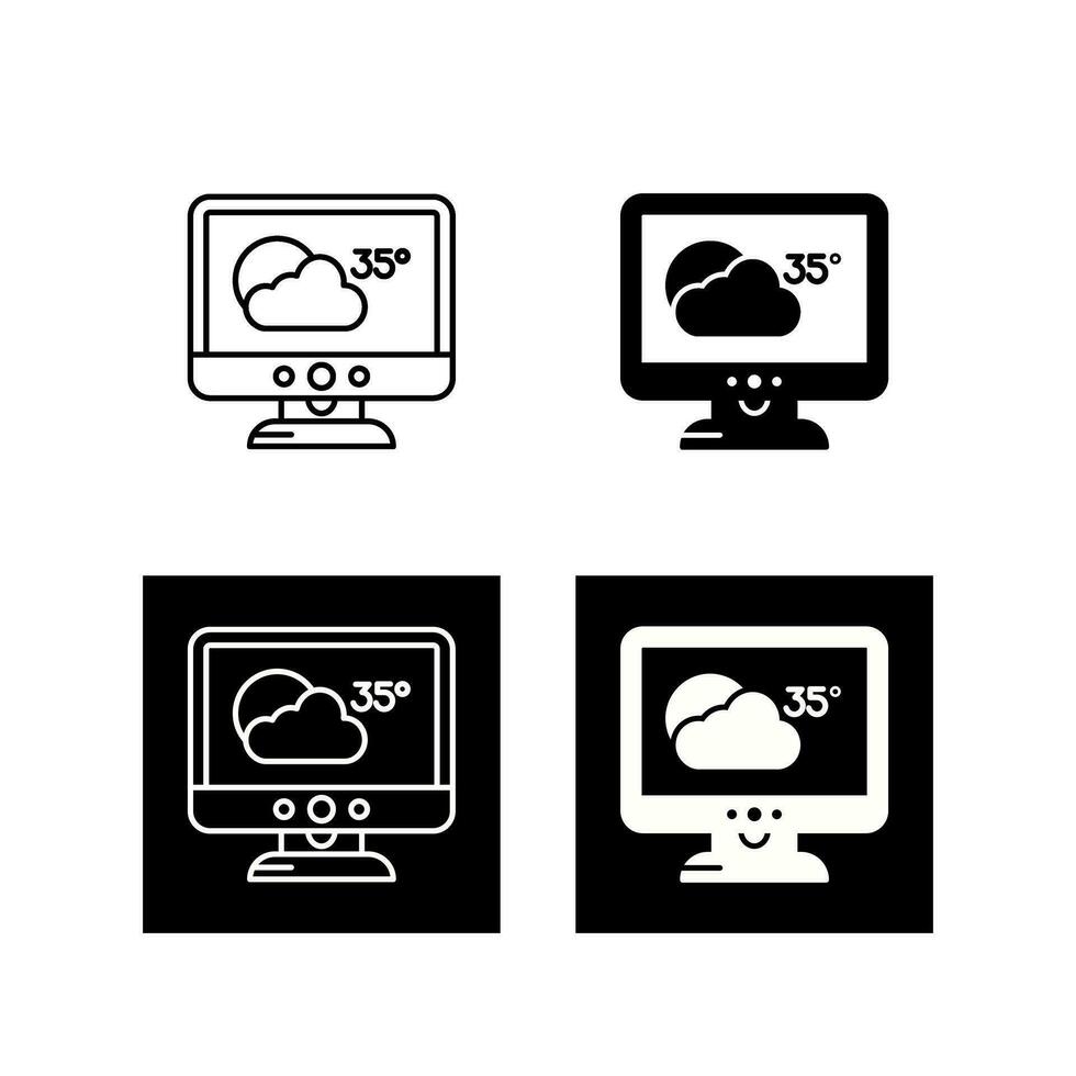 Weather Forecast Vector Icon