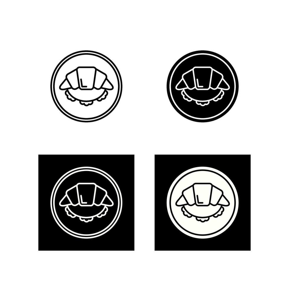Croissant Vector Icon