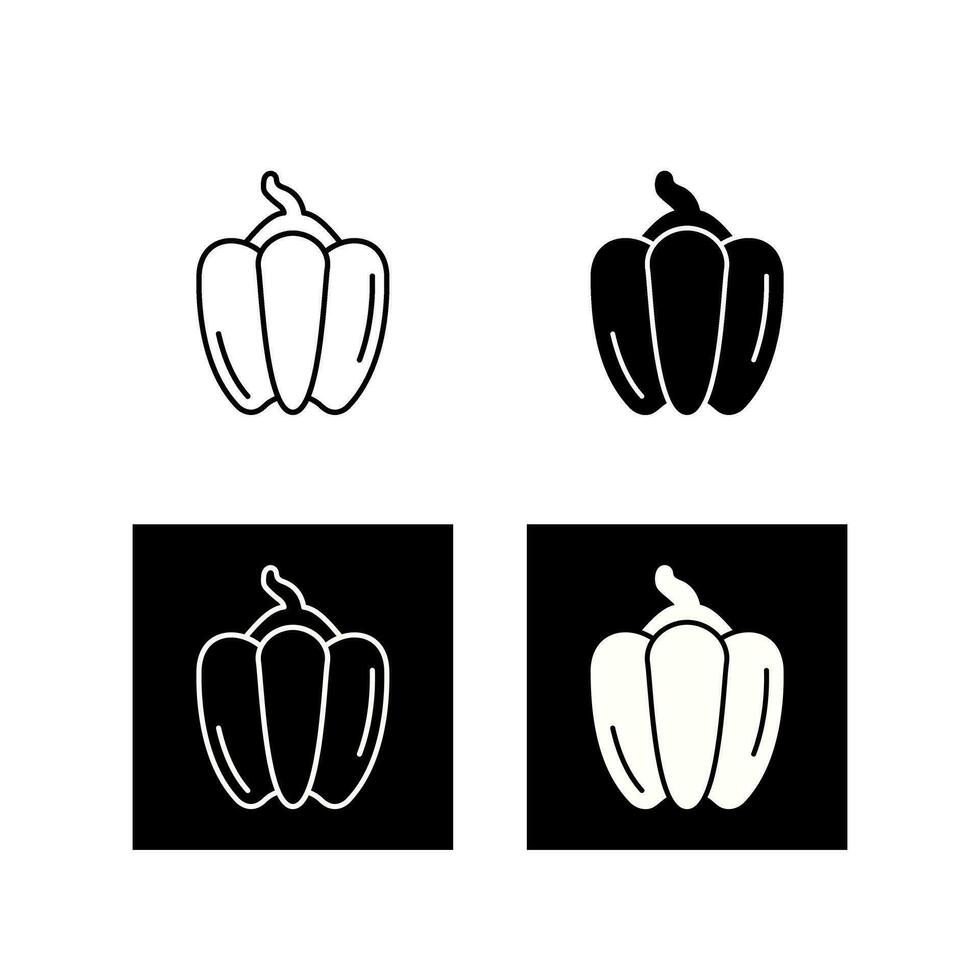 Pepper Vector Icon