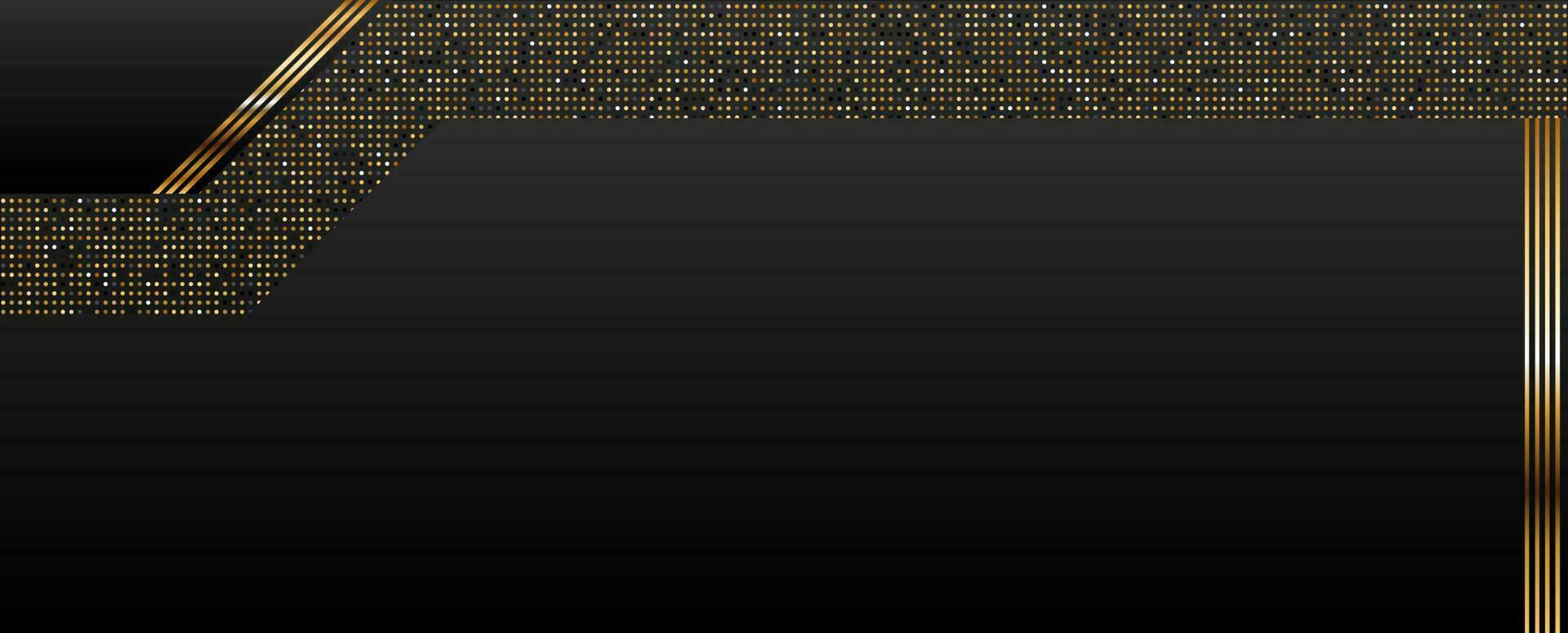 abstract gold luxury background with glitter effect vector