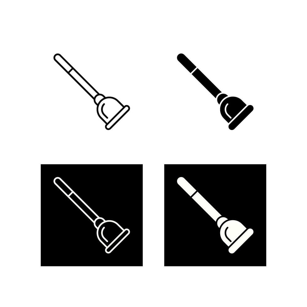 Plunger Vector Icon