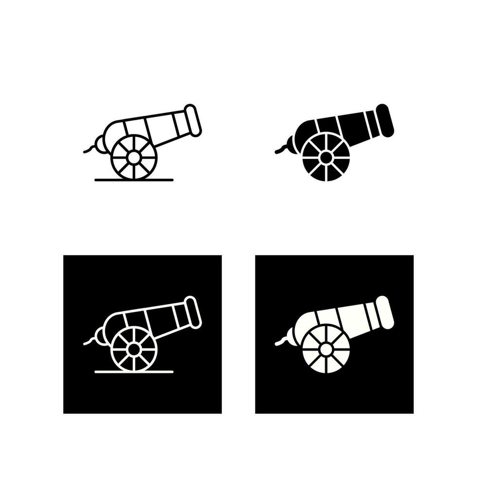 Cannon Vector Icon
