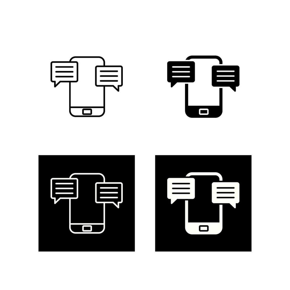 Conversation Vector Icon