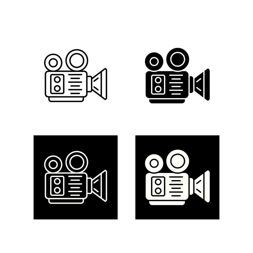 Video Recorder Vector Icon