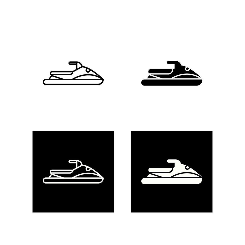 Jet Ski Vector Icon