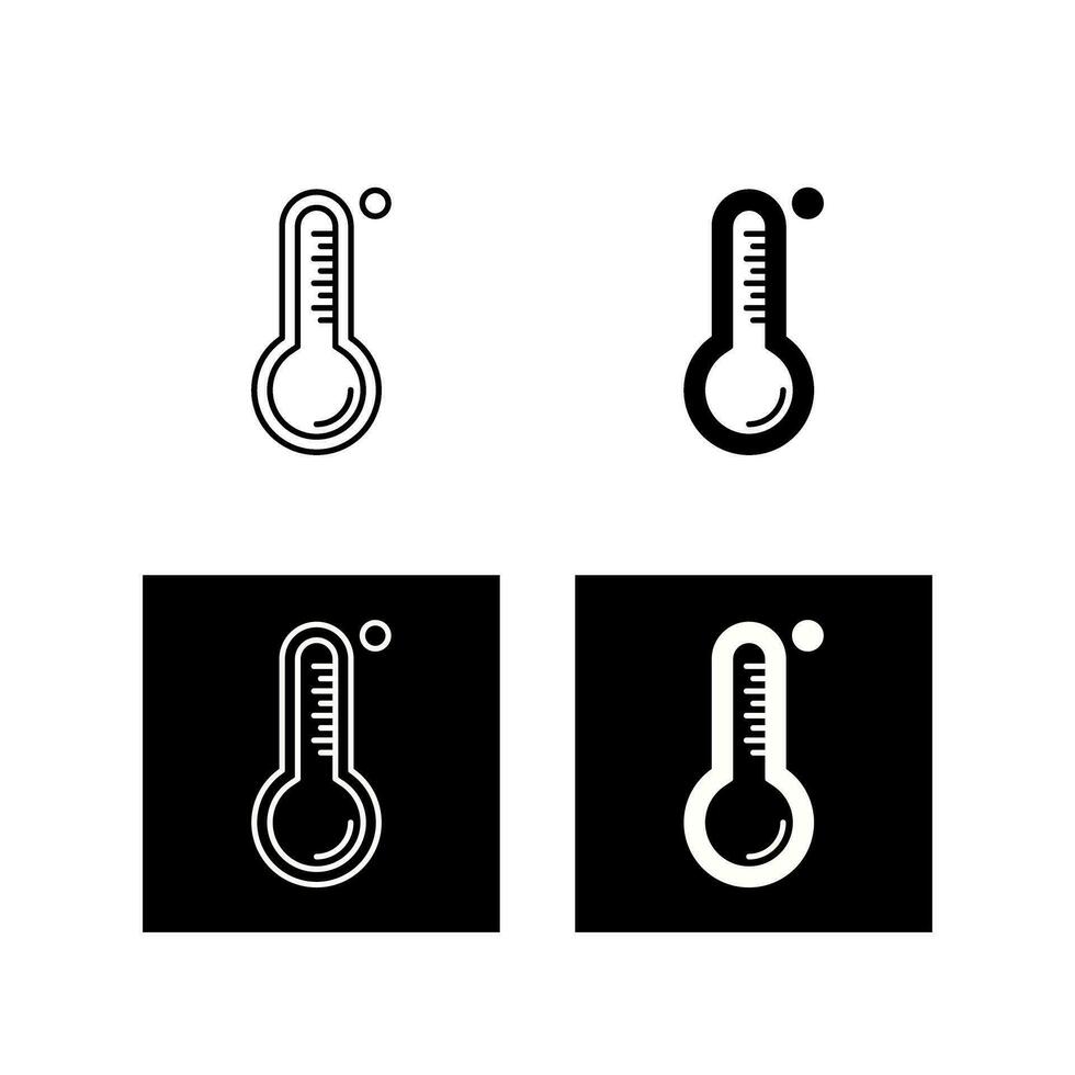 Thermometer Vector Icon