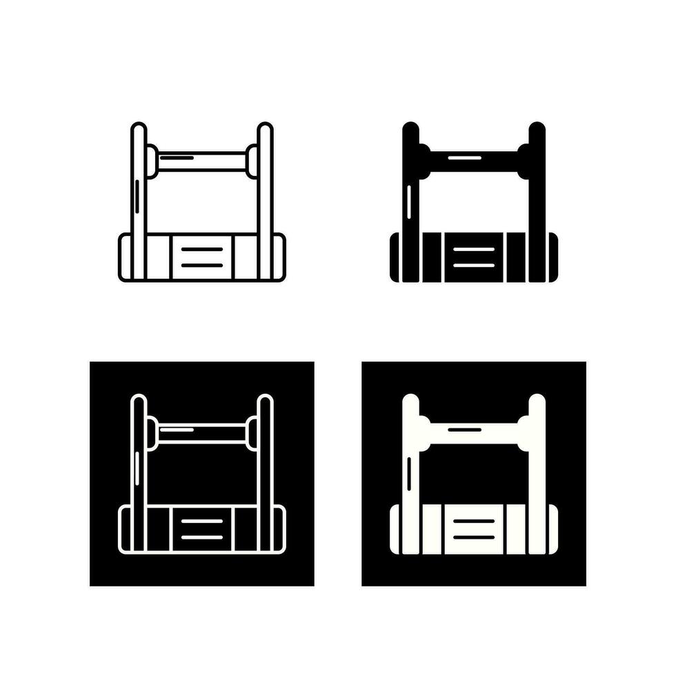 High Jump Vector Icon