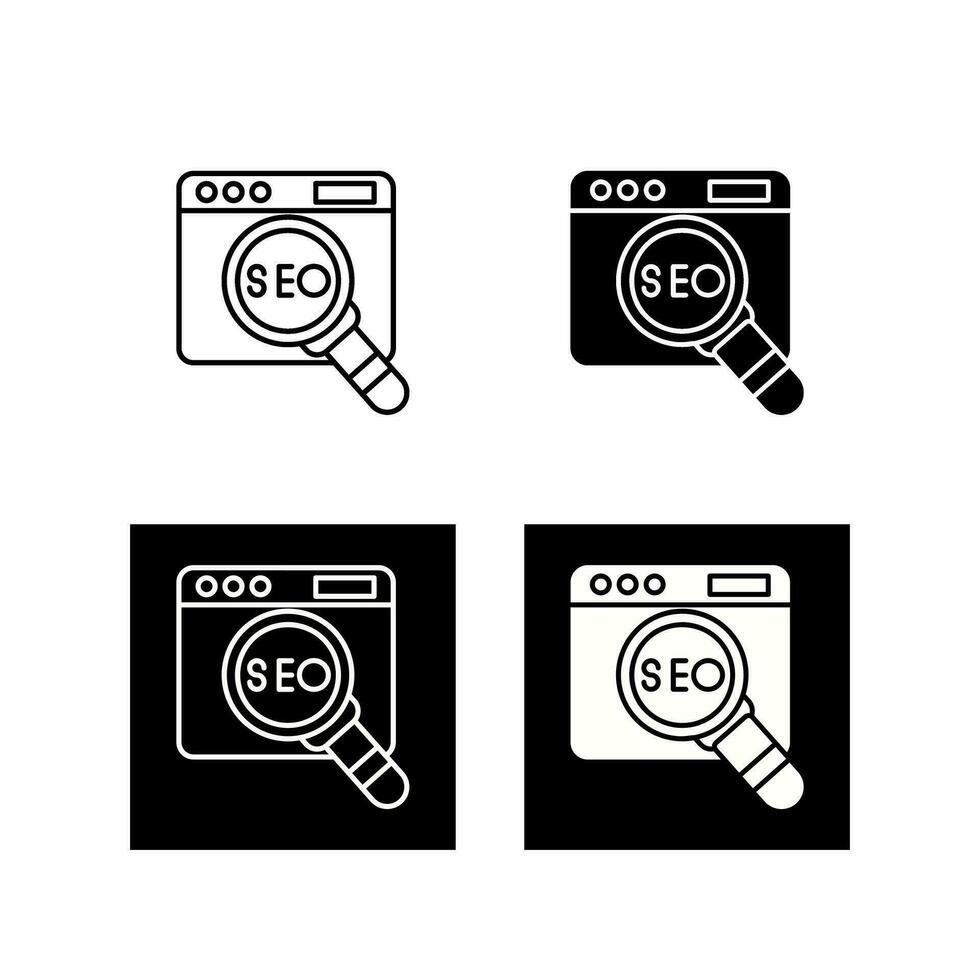 Seo Vector Icon
