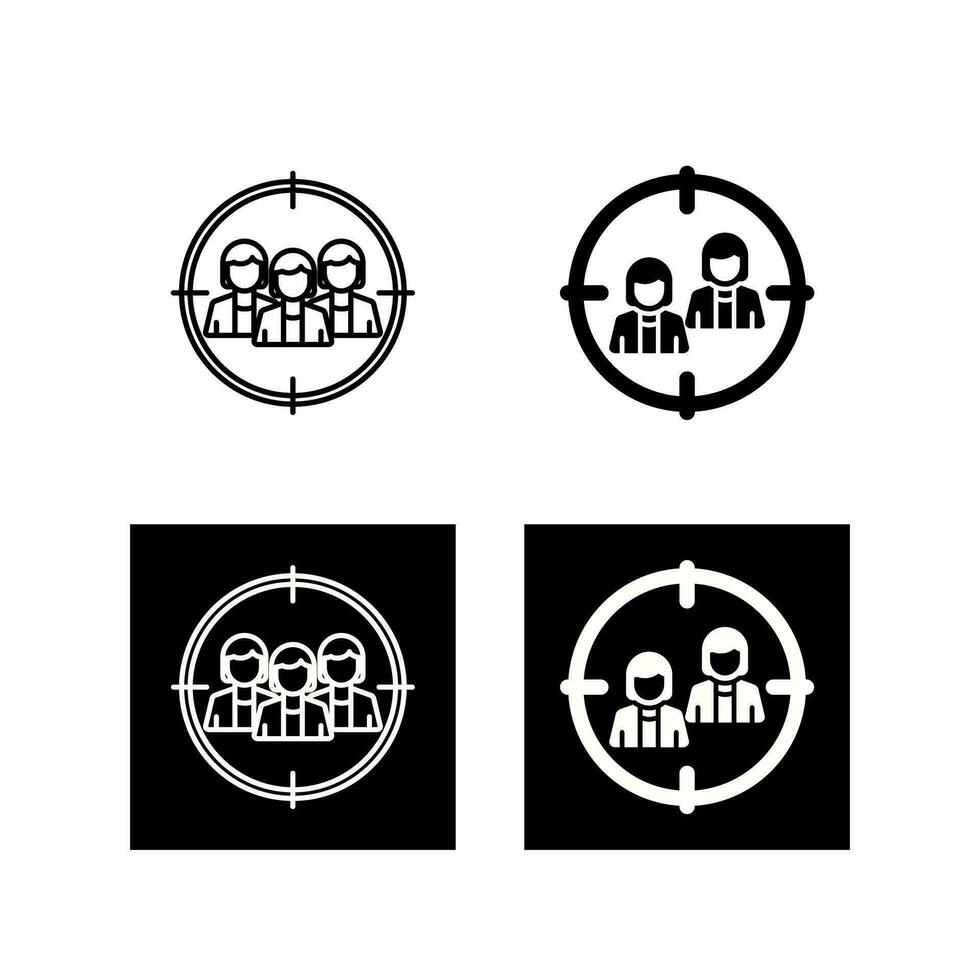 Target Audience Vector Icon