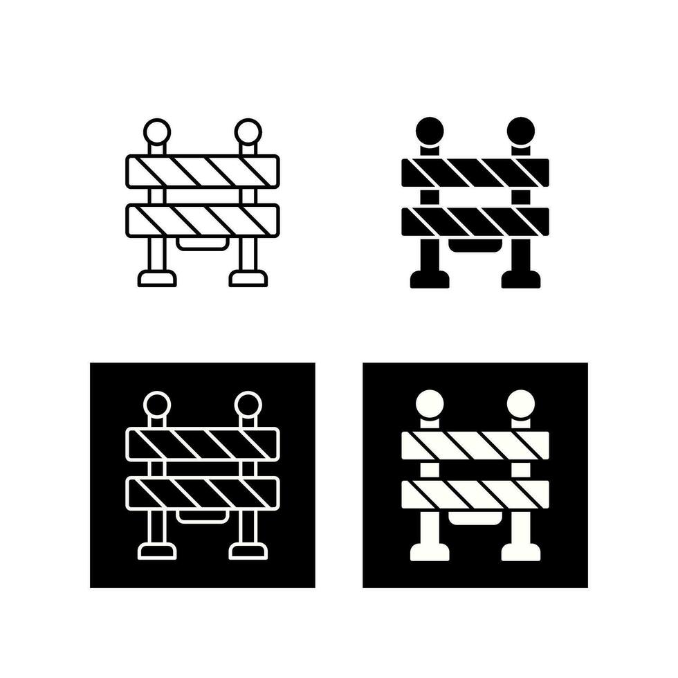 Barrier Vector Icon