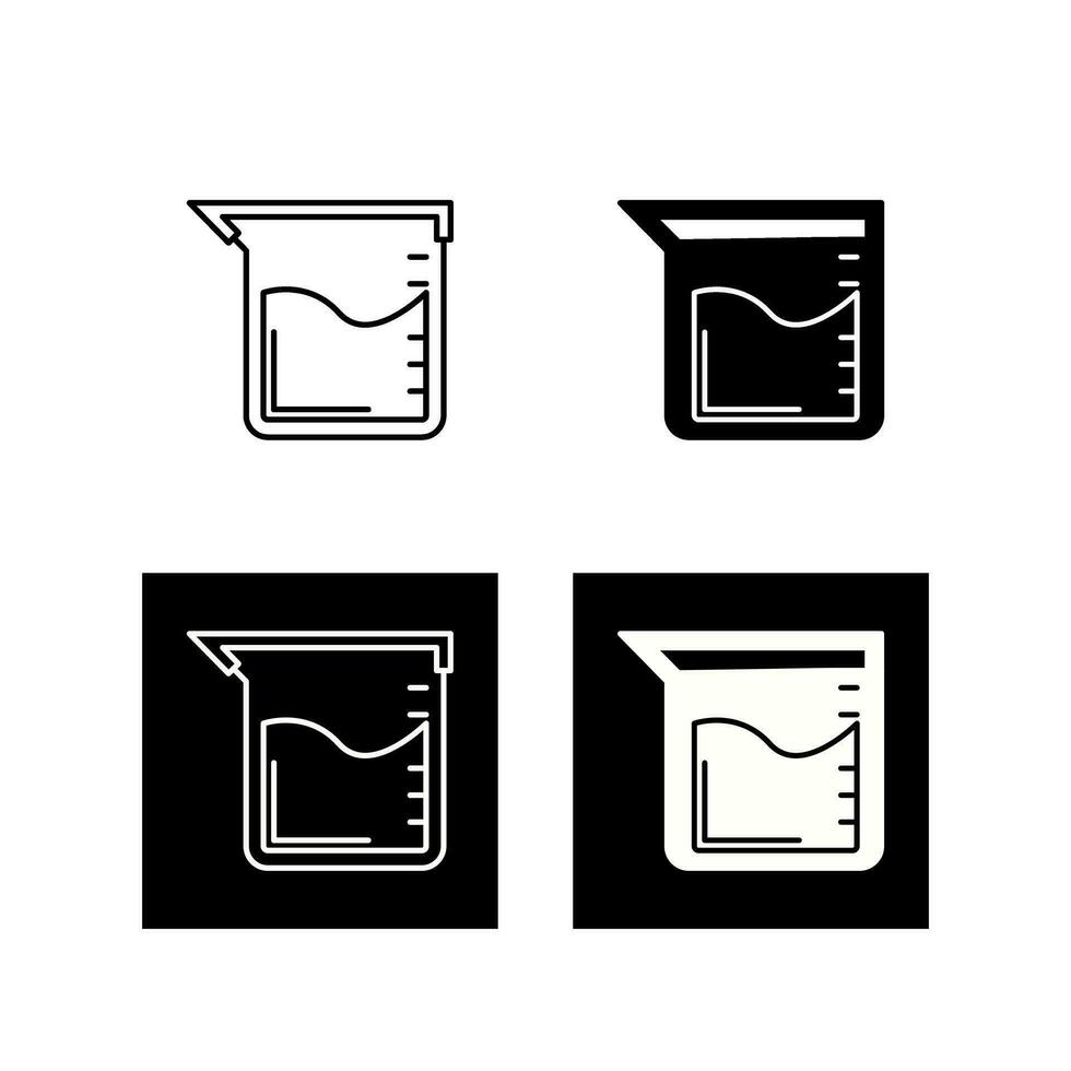 Beaker Vector Icon