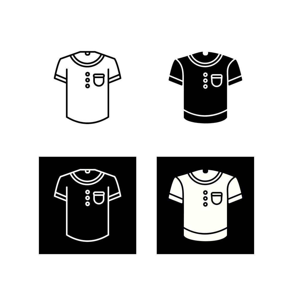 T Shirt Vector Icon