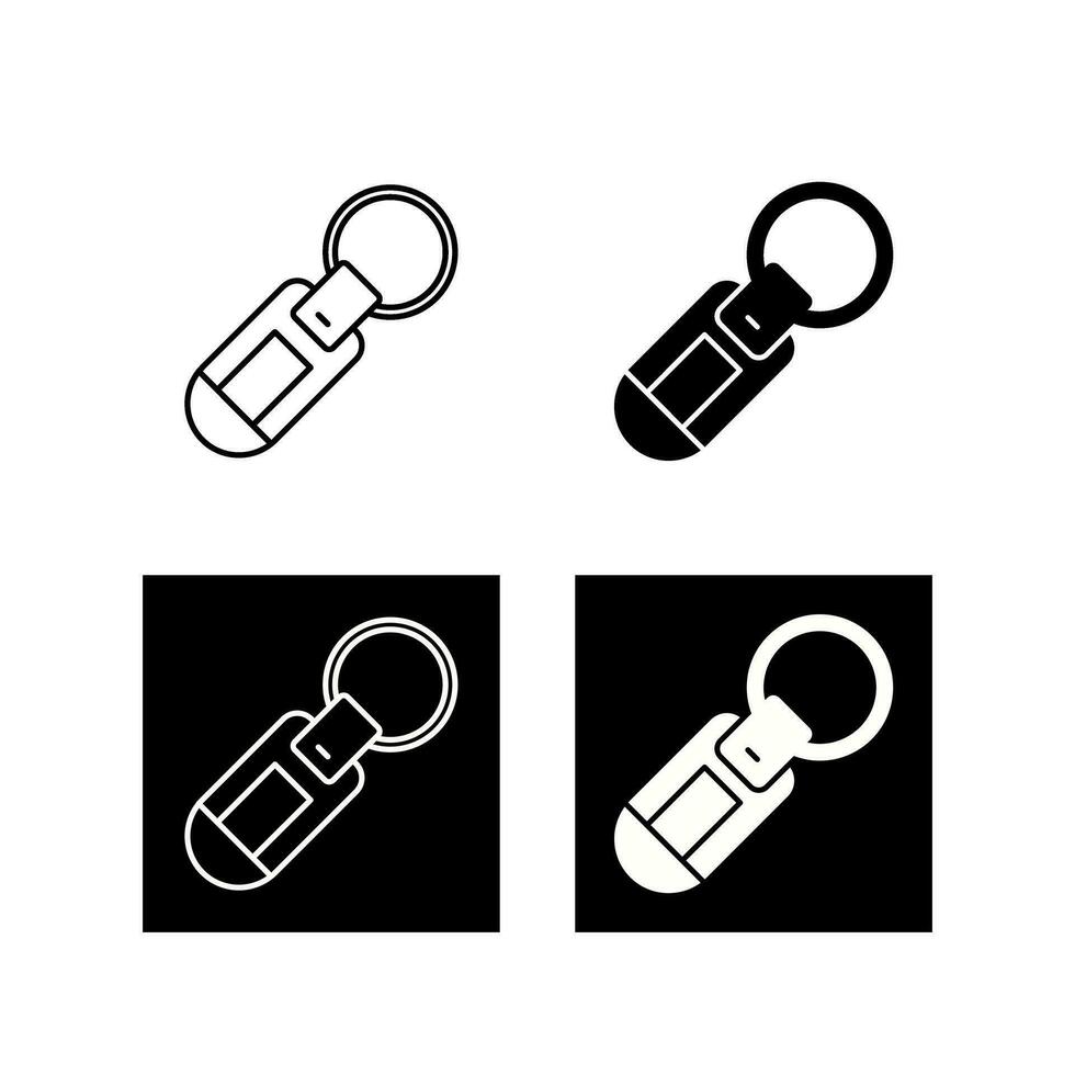 Keychain Vector Icon