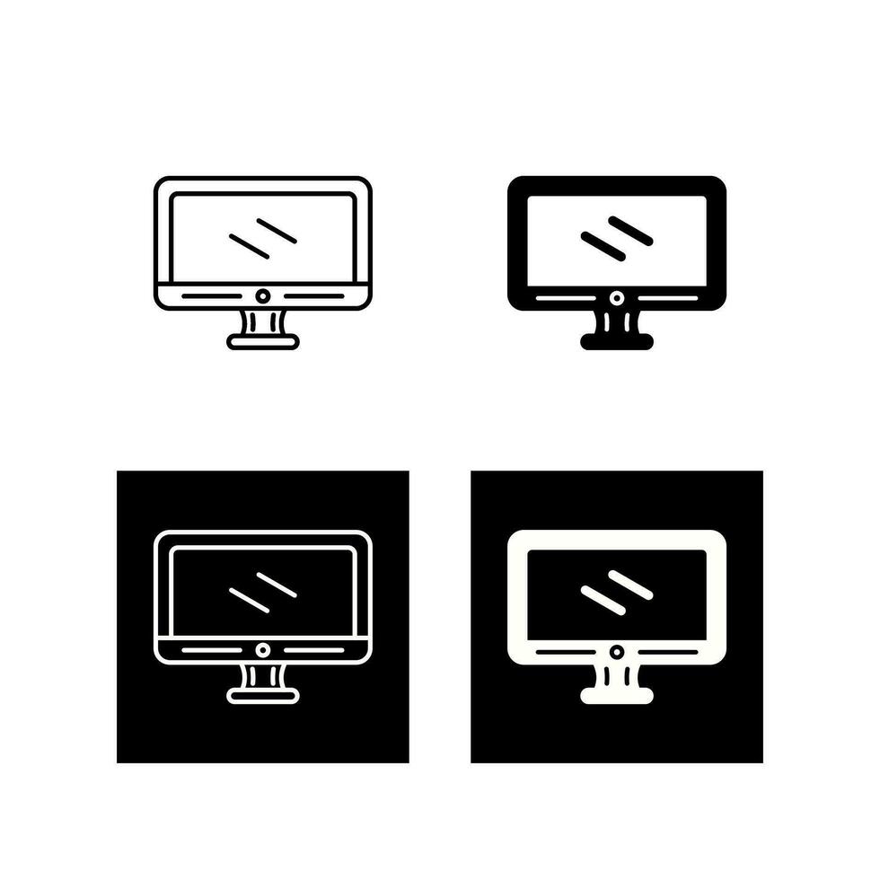 Lcd Vector Icon