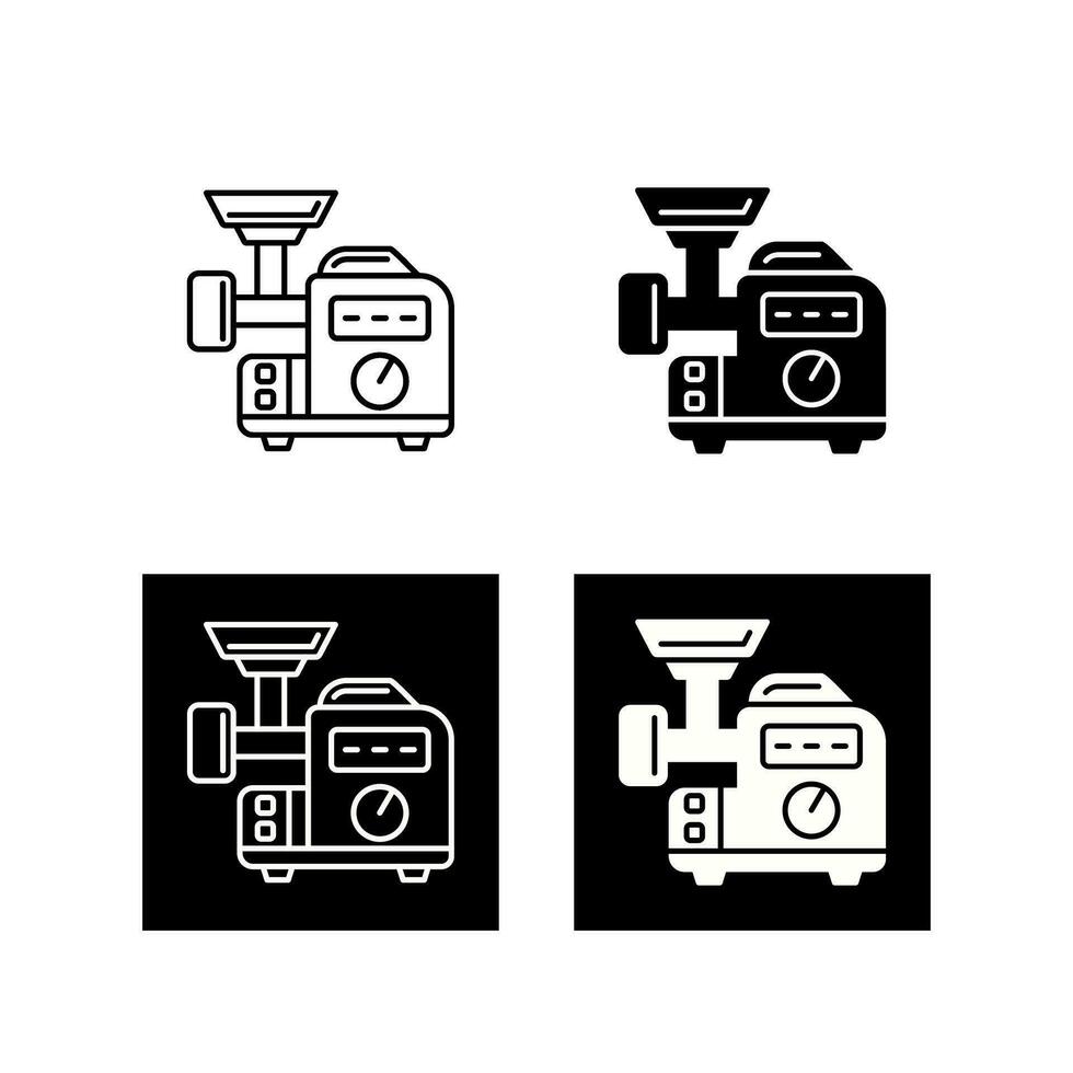 Meat Grinder Vector Icon