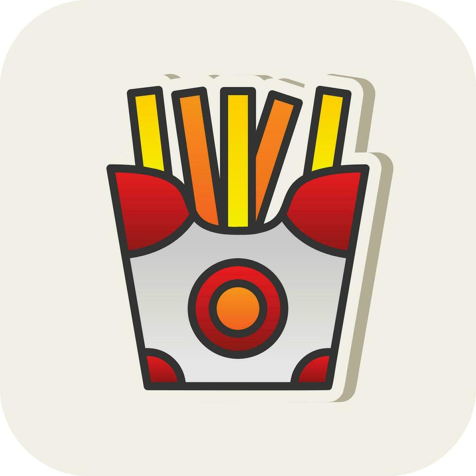 Chips Vector Icon Design