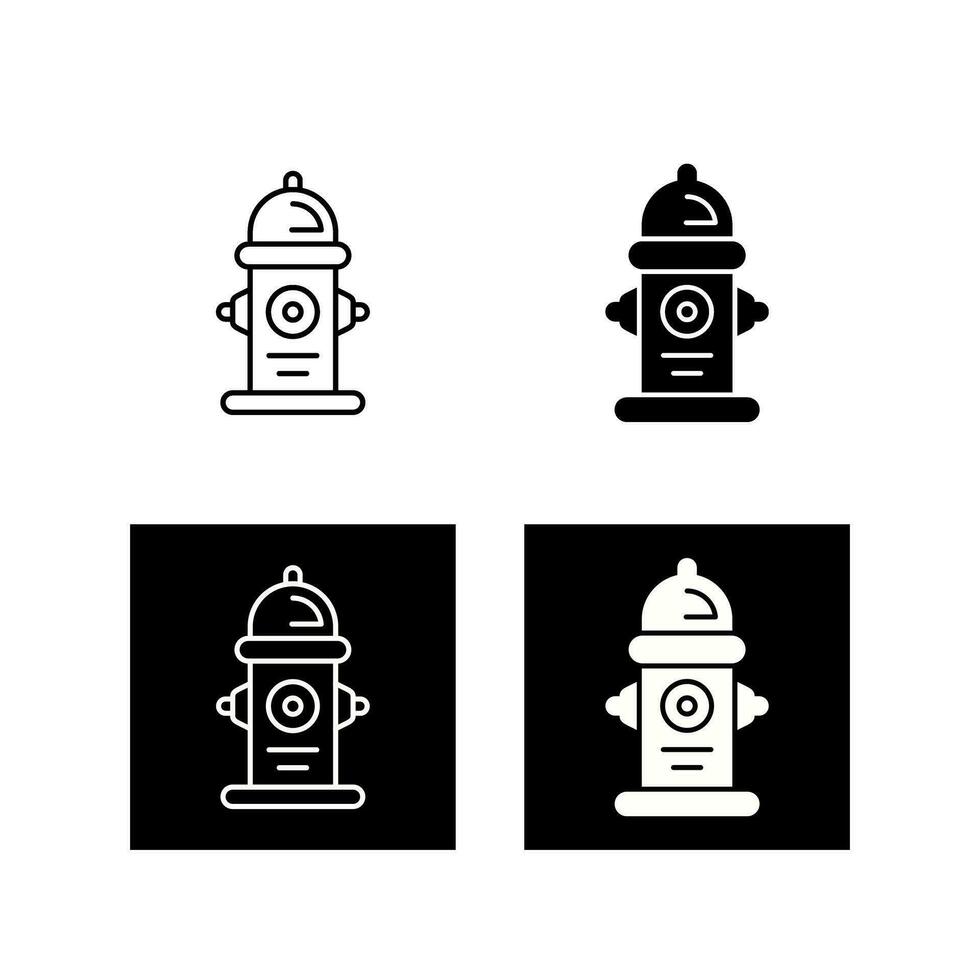 Fire Hydrant Vector Icon