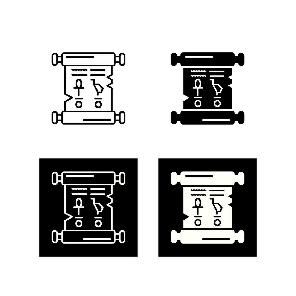 Papyrus Vector Icon