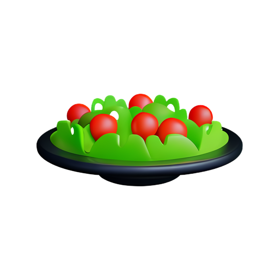 sallad 3d ikon png