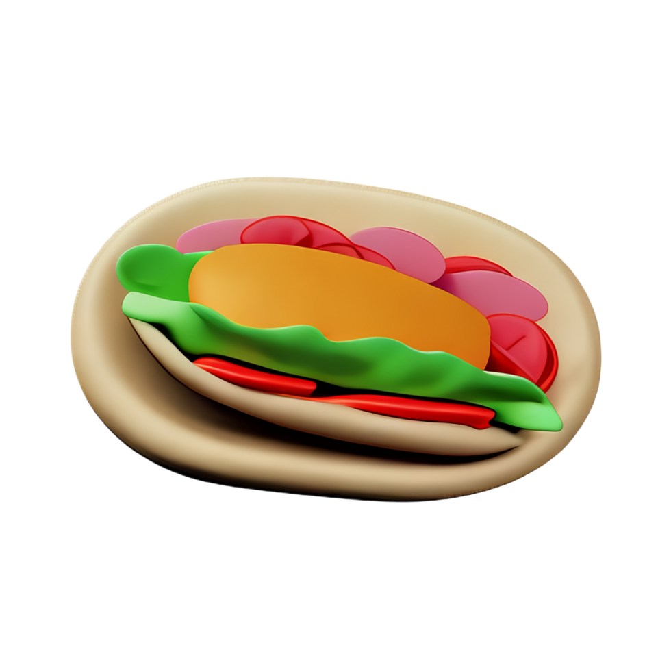 a hamburger with lettuce and tomato on a white background png