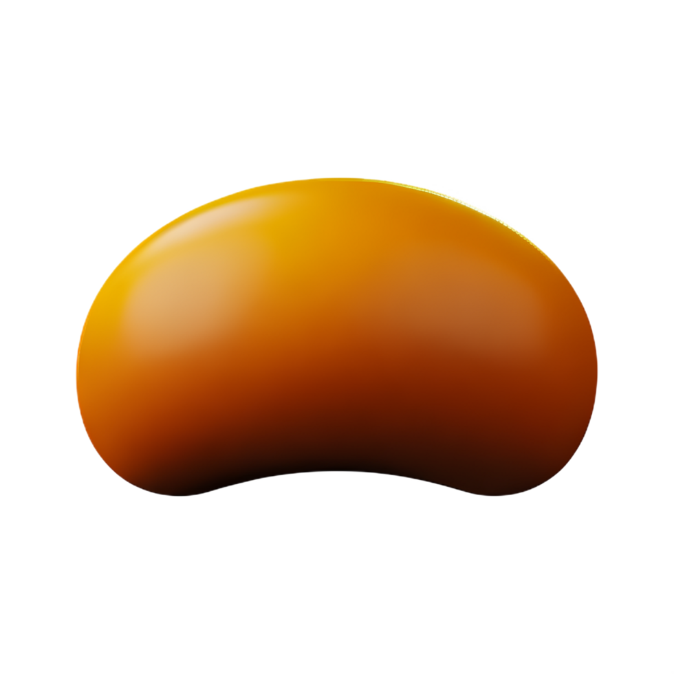 jelly bean icon, transparent background png