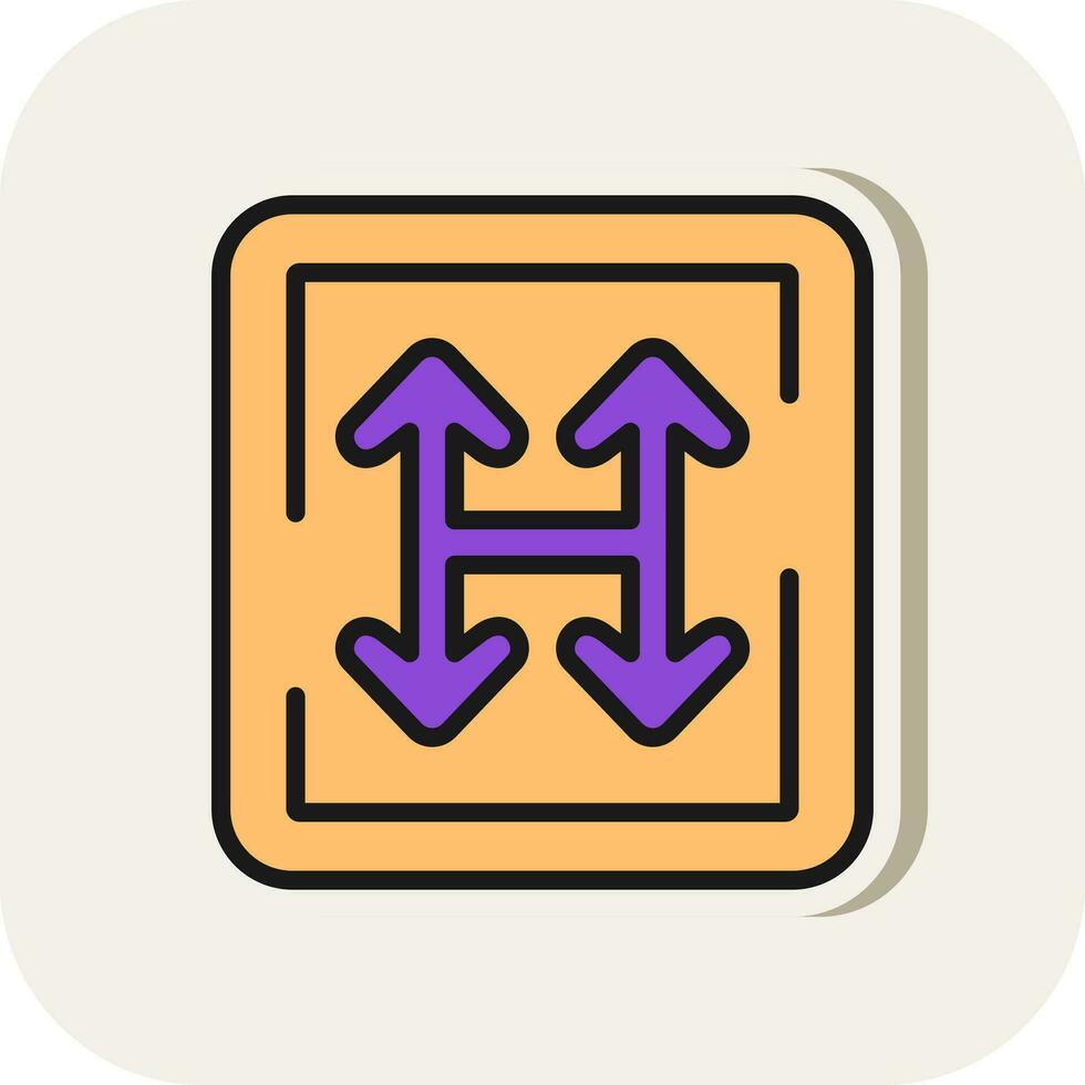 Junction Vector Icon Design