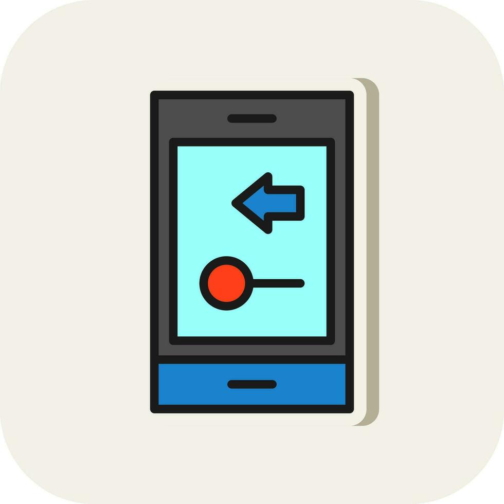 Swipe Vector Icon Design