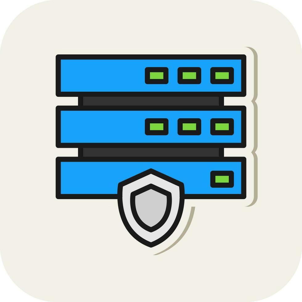 Data protection  Vector Icon Design