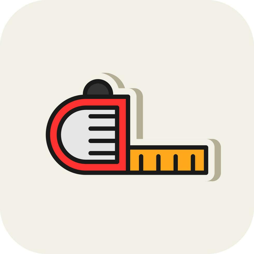 Measuring tape  Vector Icon Design