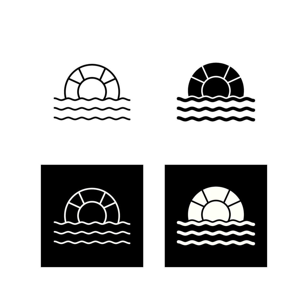 Float Vector Icon