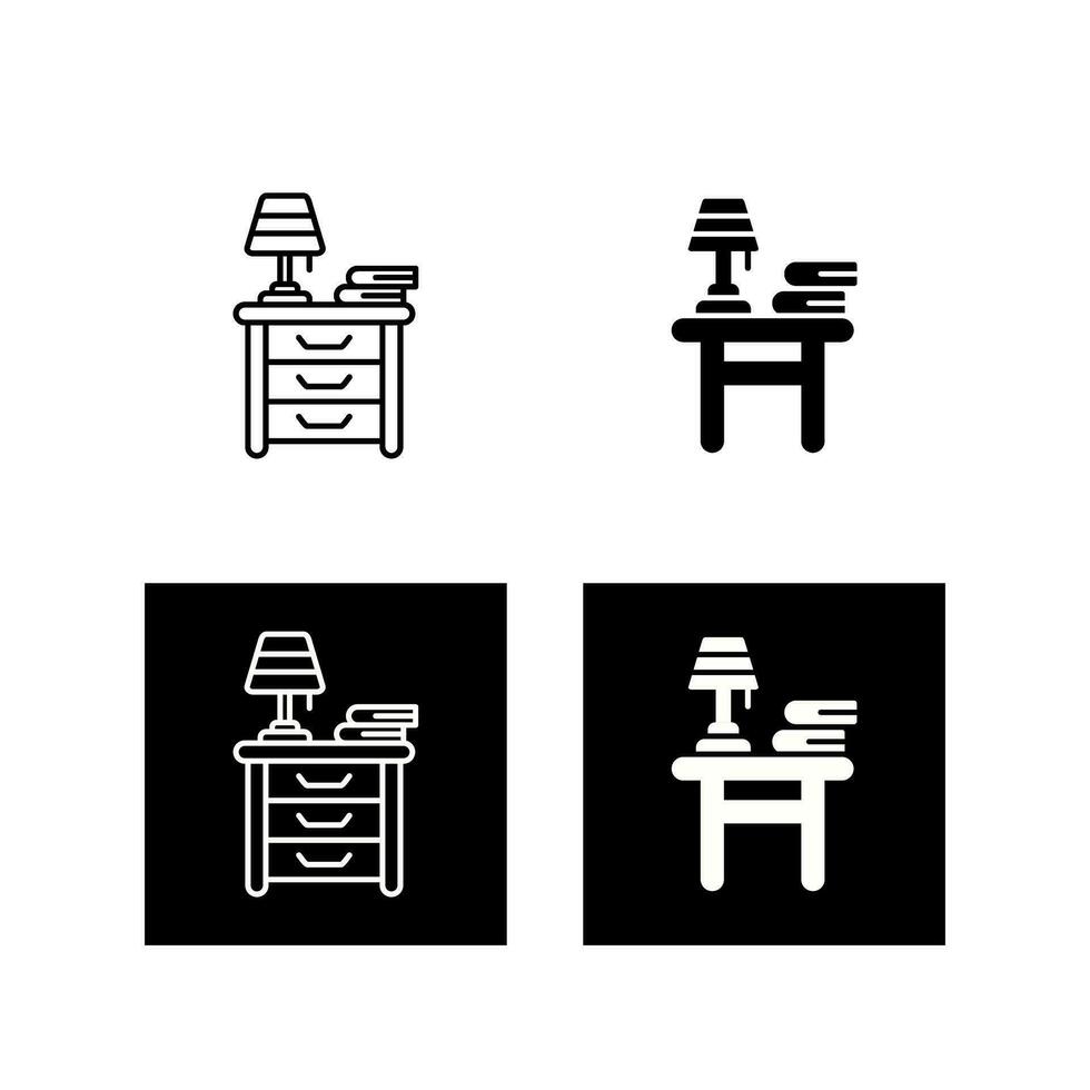 Nightstand Vector Icon