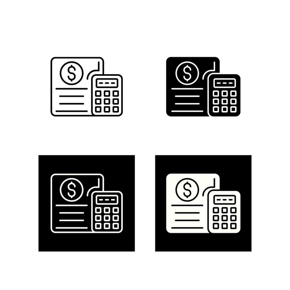 Accounting Vector Icon