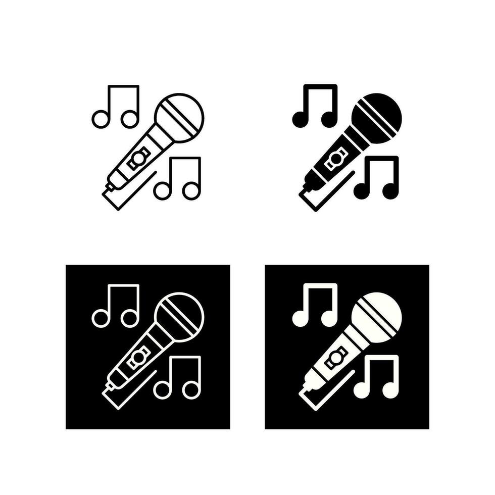 Karaoke Vector Icon
