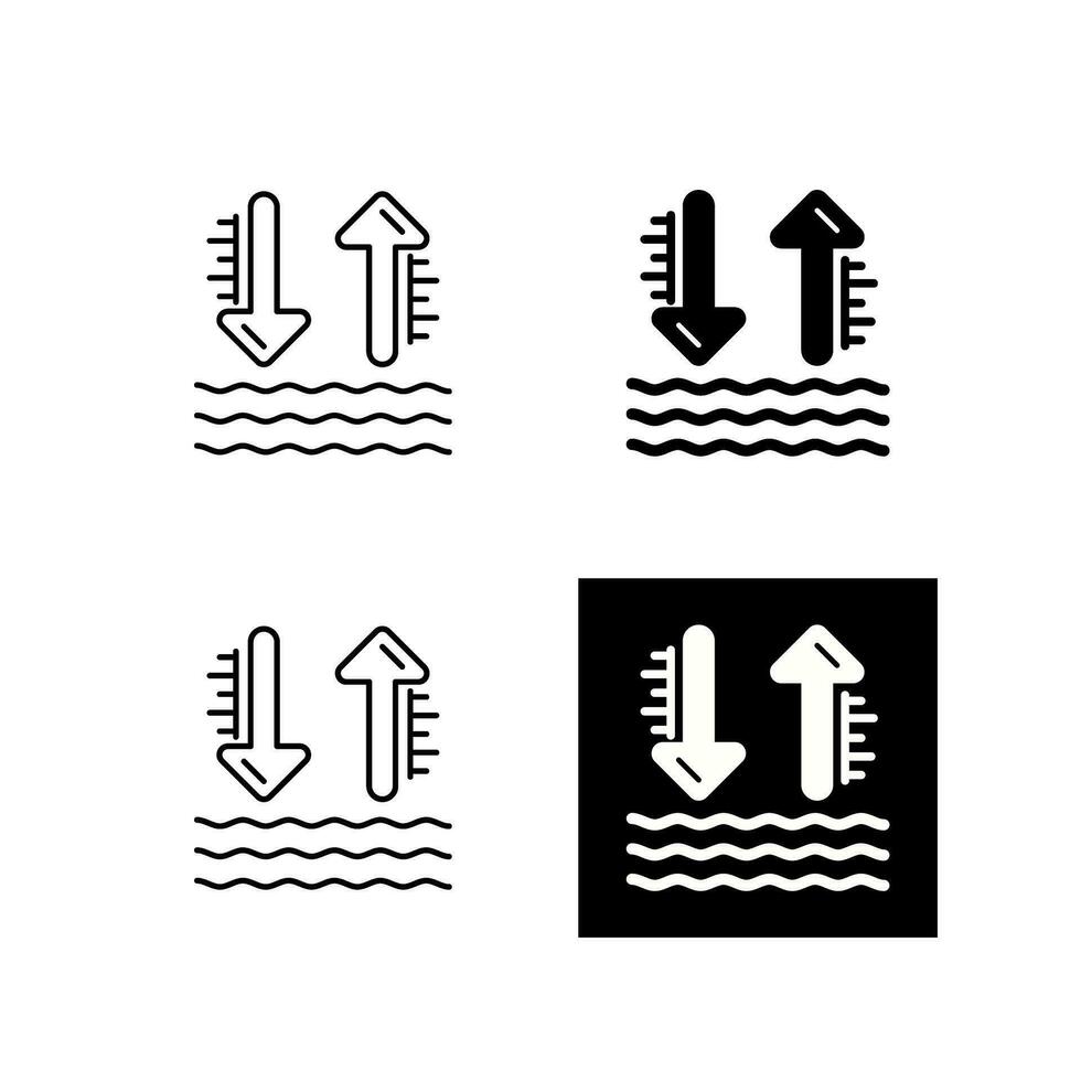 High Tide Vector Icon