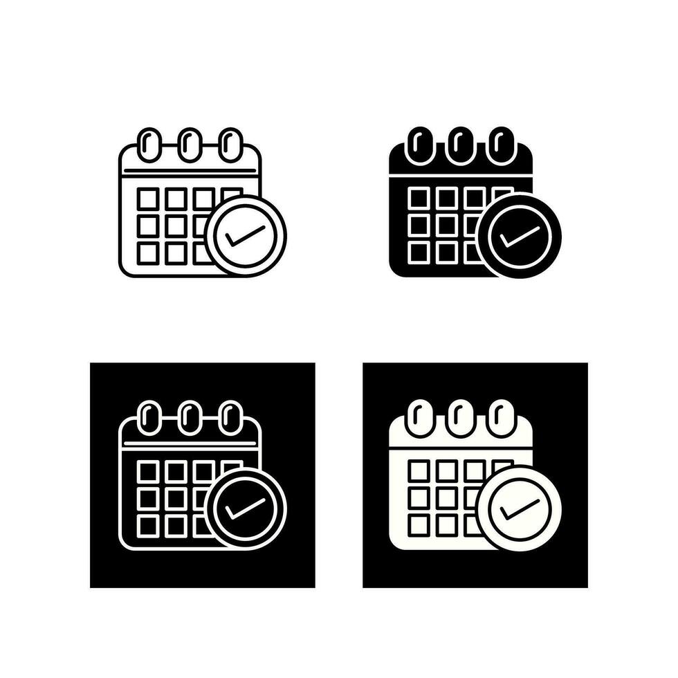 Schedule Vector Icon