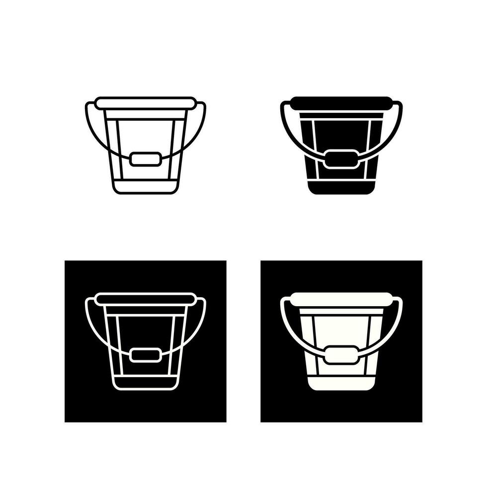 Bucket Vector Icon