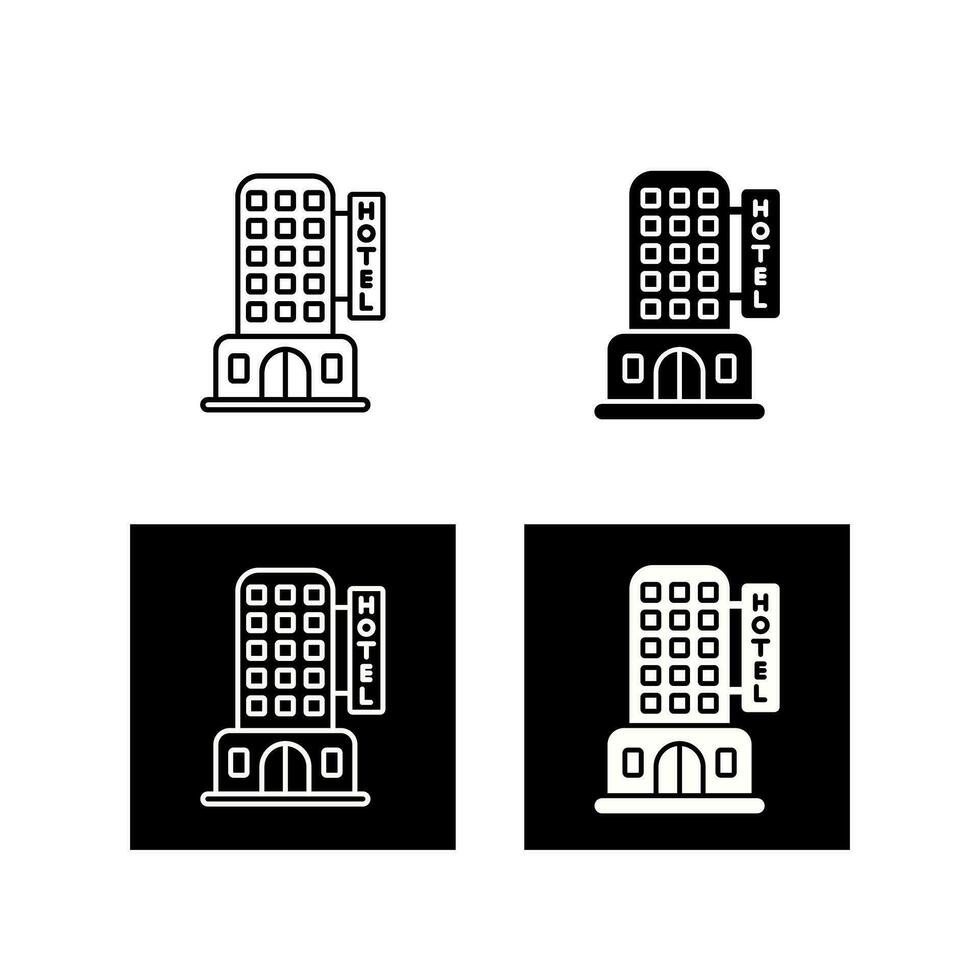 Hotel Vector Icon