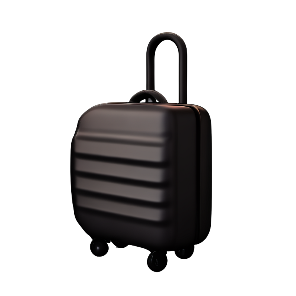 Travel-luggage 3d icon png
