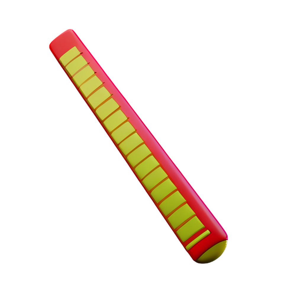 ruler tool mathematics school education 3d icon png