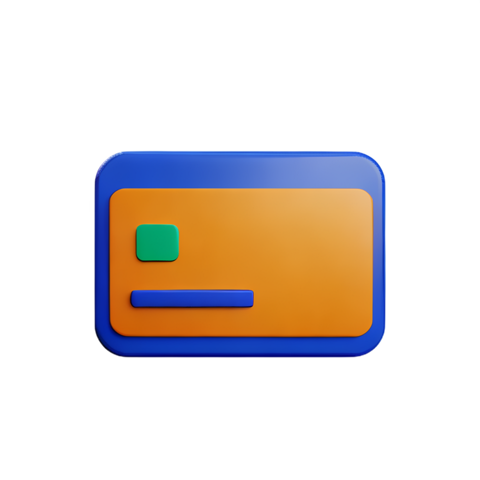 3D-pictogram creditcard png