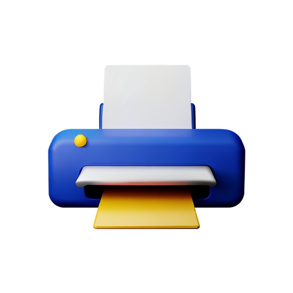 Printer 3d icon png