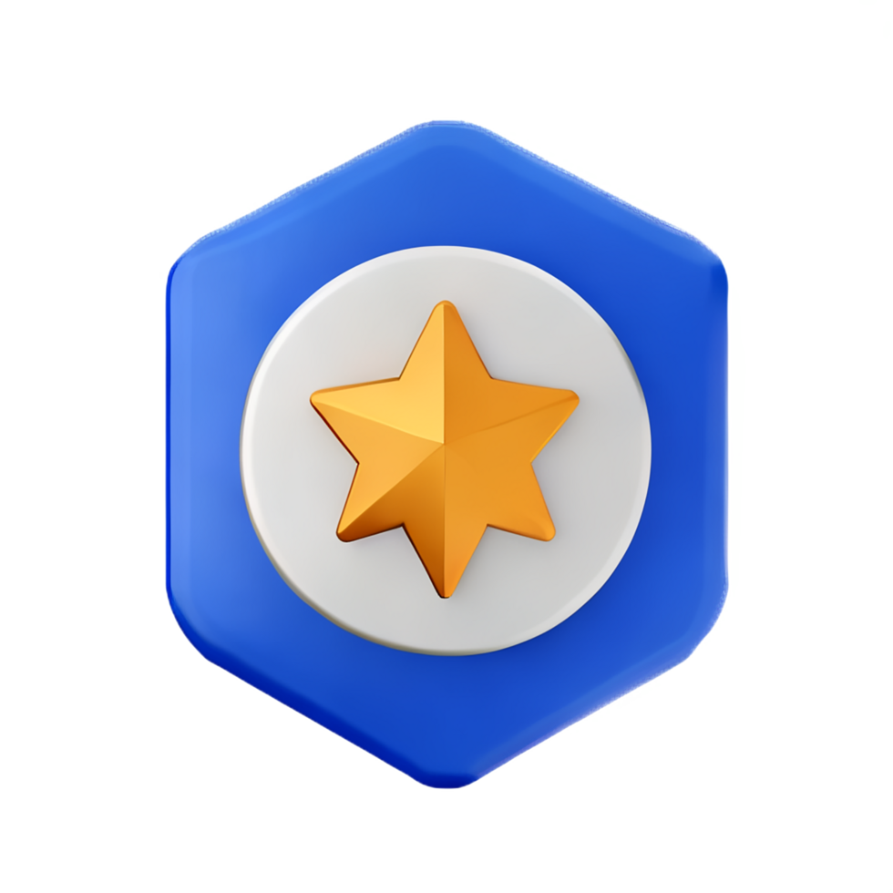 Verified badge 3d icon png