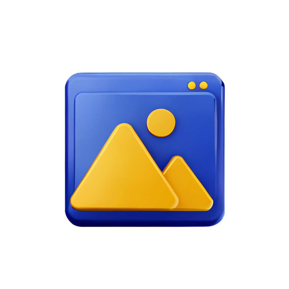 gallery 3d user interface icon png